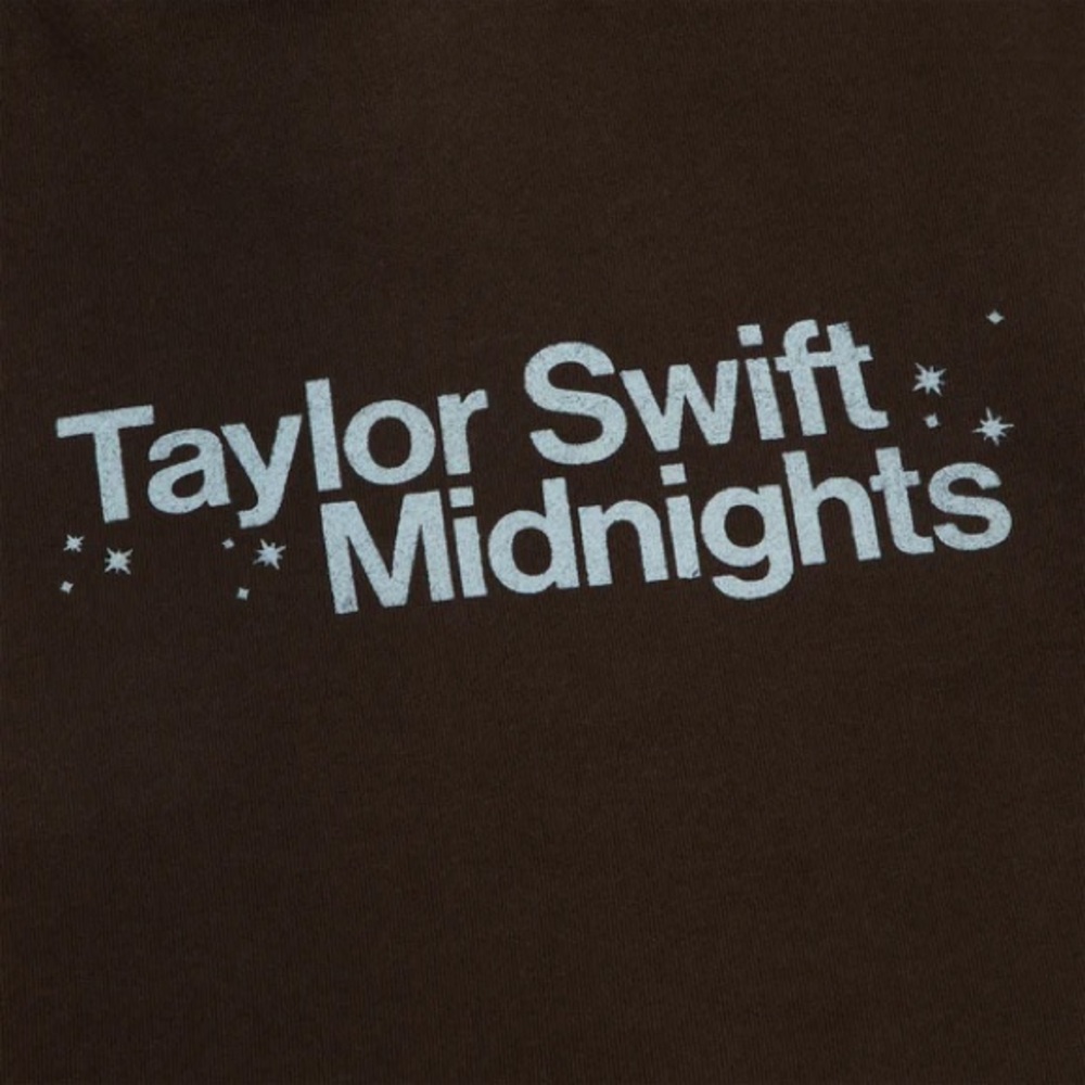 TAYLOR SWIFT • MIDNIGHTS LIVING IN A DREAM BROWN HOODIE (M) - Picture 4 of 4